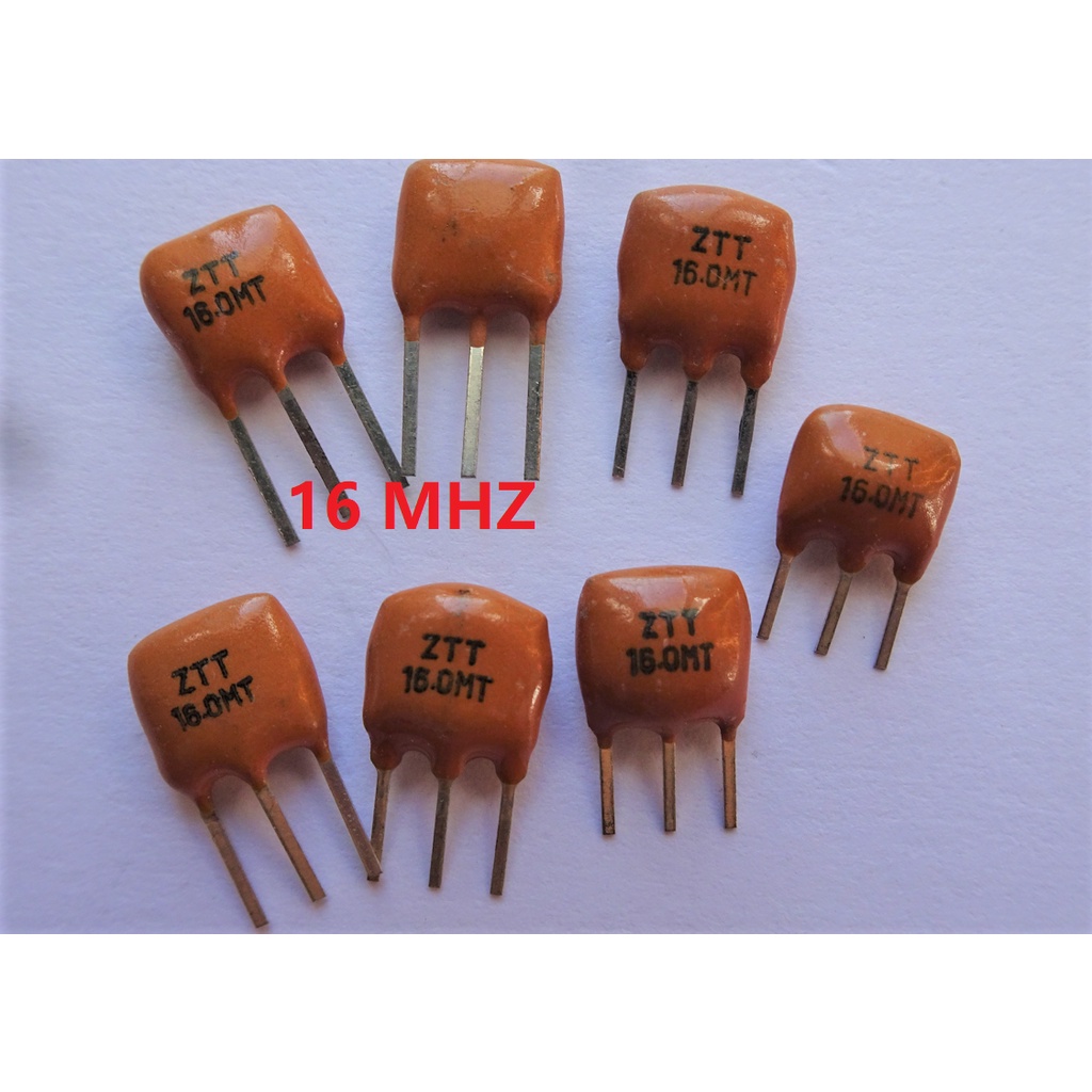 Thạch anh 3 chân 4Mhz, 6MhZ ,8Mhz,10.7MhZ, 16Mhz dùng trong máy giặt,điều hòa,tủ lạnh