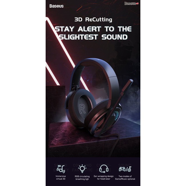 Tai nghe chuyên dùng cho Game thủ Baseus GAMO D05