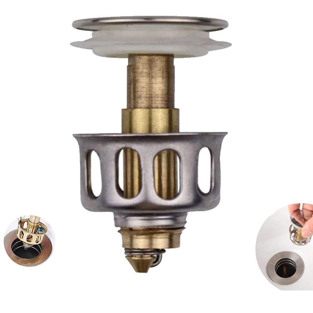 1 Nút Chặn Lỗ Thoát Nước Bồn Rửa Chén Bằng Nhựa PC Chất Lượng Cao