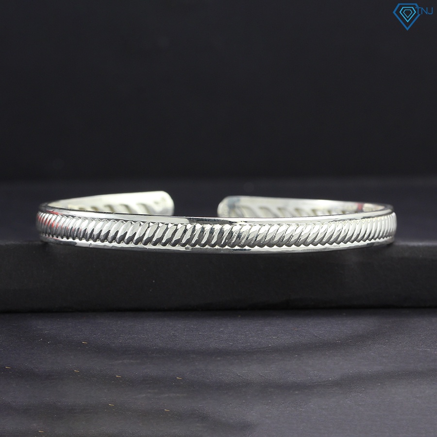 Vòng tay bạc nam dạng kiềng LTA0051 - Trang sức TNJ