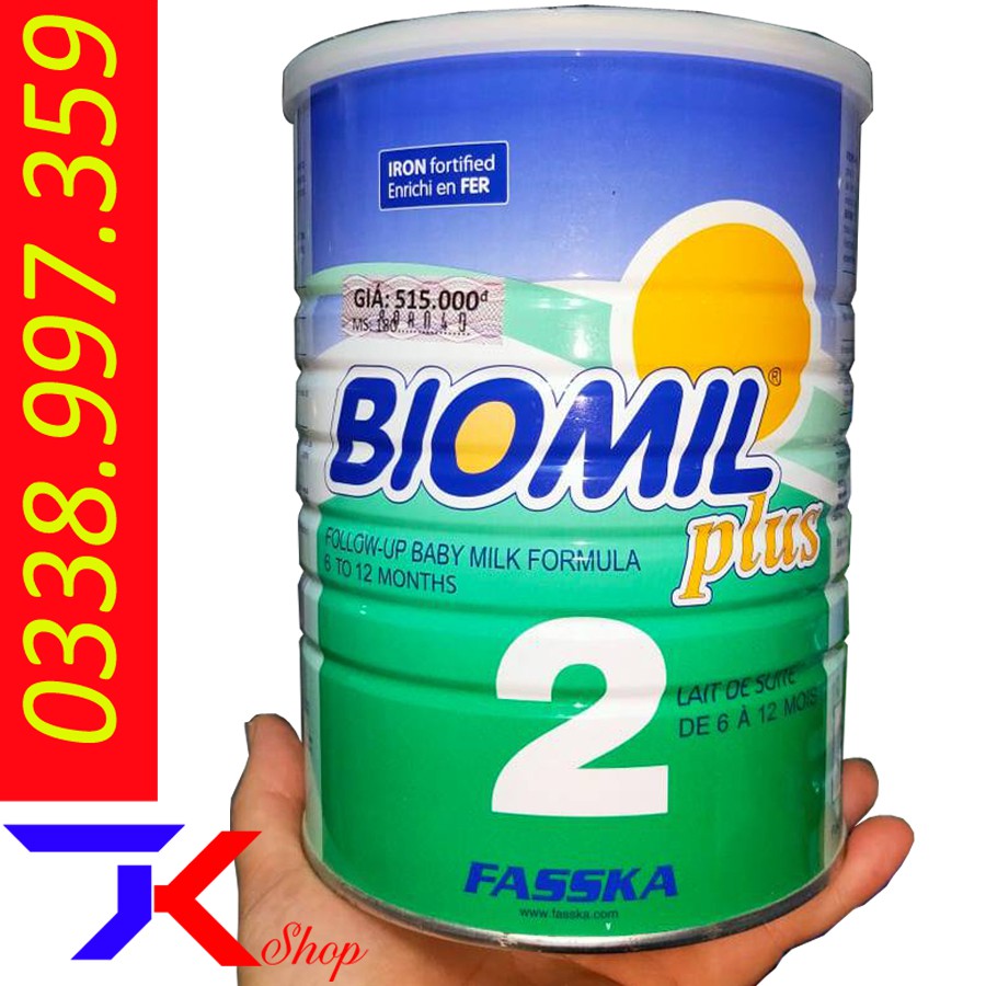 [CHÍNH HÃNG] Sữa bột Biomil Plus số 2 - 800g