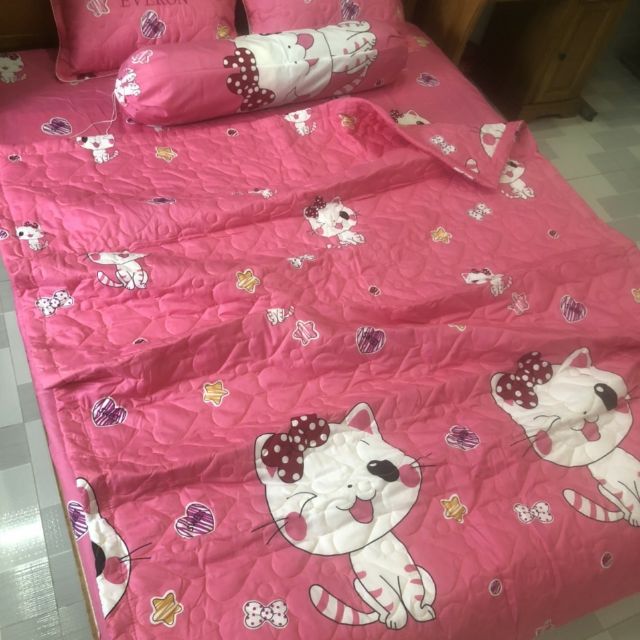 bộ chăn ga gối cute