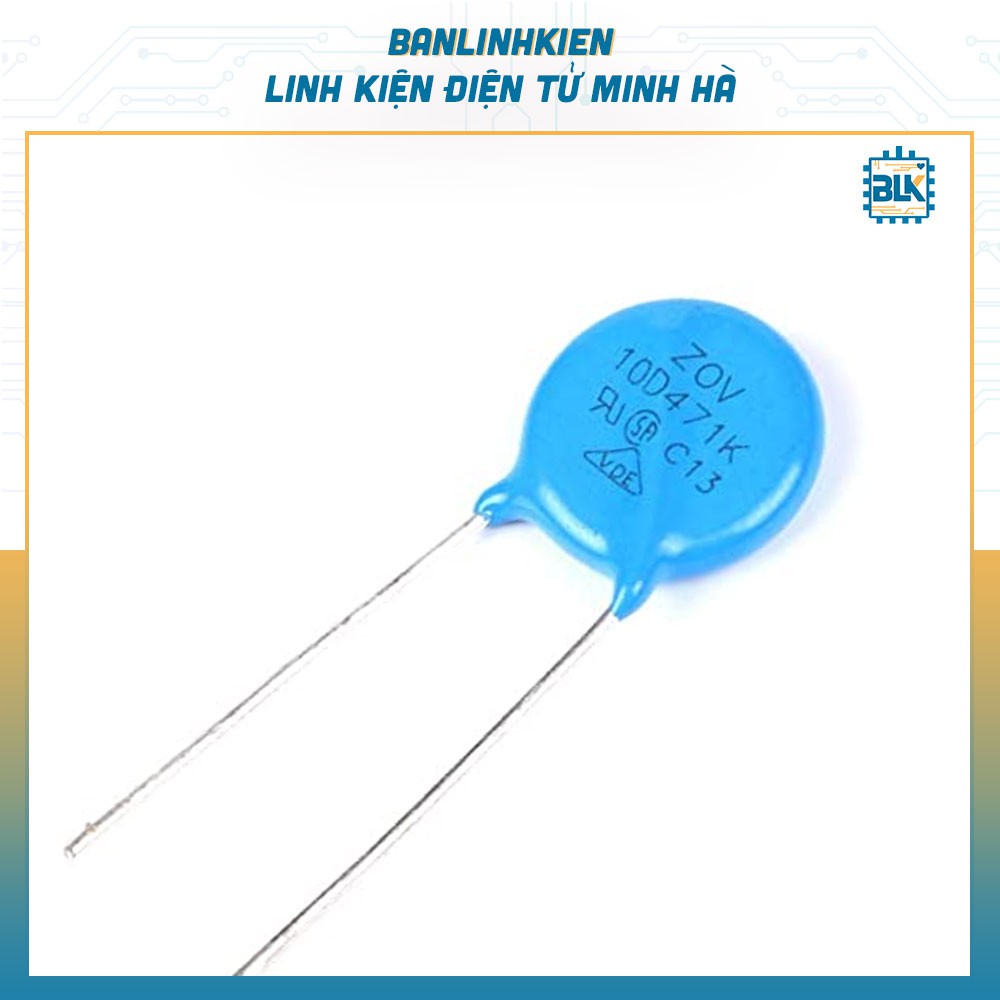 Combo 5 chiếc Tụ Chống Sét Varistor 10D471K 470V