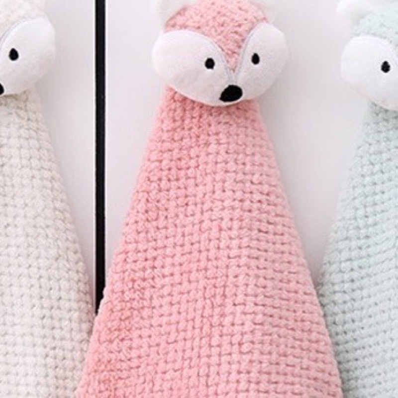 PVN43634 Khăn Lau Tay Hình Sóc Hoạt Hình Siêu Thấm Hút Nhanh Khô Cho Nhà Bếp