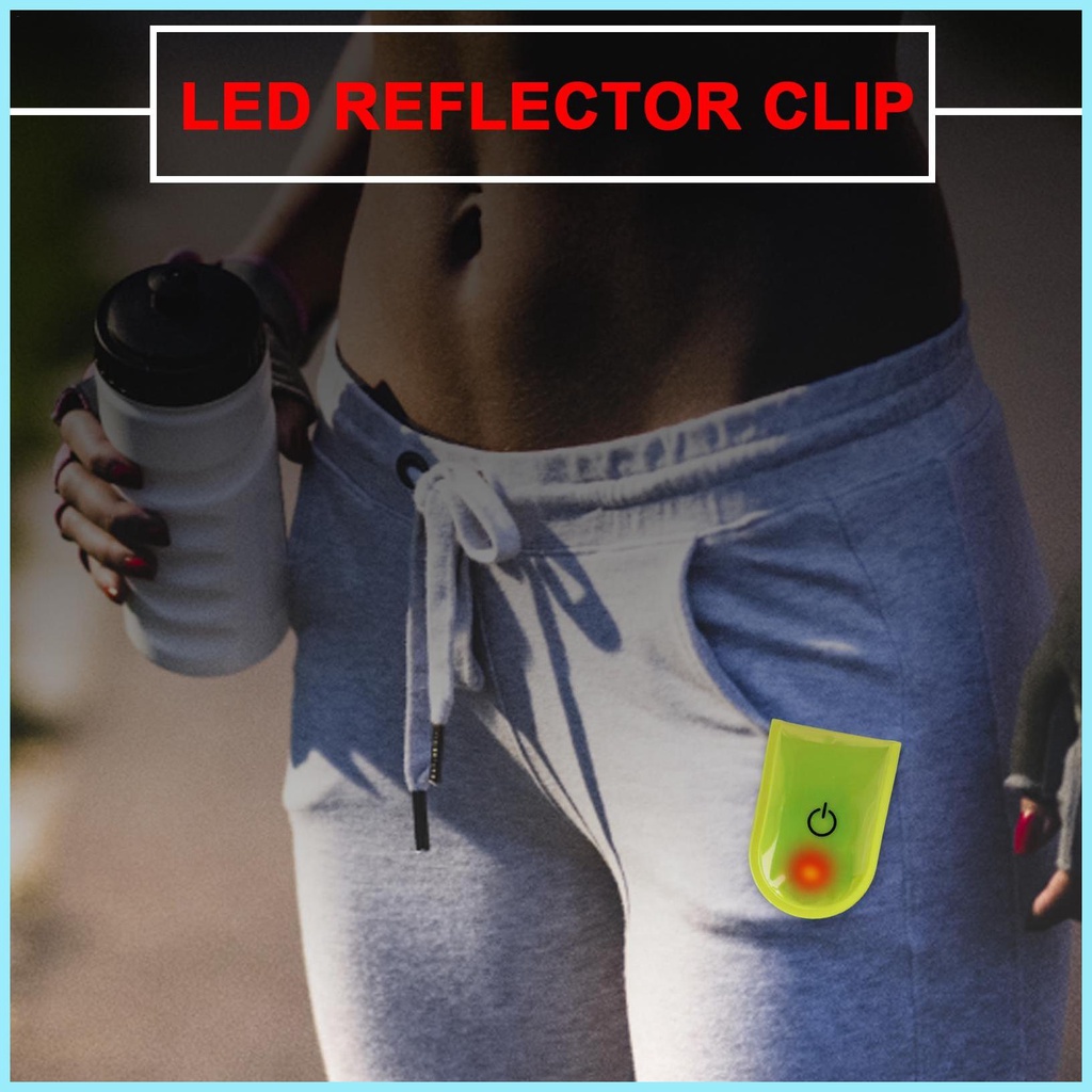 Đèn LED Phản Quang An Toàn Khi Chạy Bộ Ban Đêm