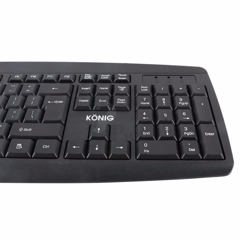 Bộ Bàn Phím Và Chuột Có Dây KONIG KC520 chuyên dùng cho văn phòng | BigBuy360 - bigbuy360.vn