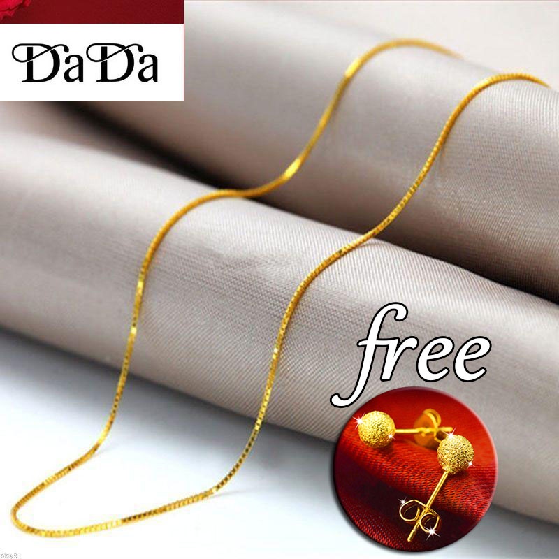 Dây Chuyền Mạ Vàng 18k Thiết Kế Đơn Giản
