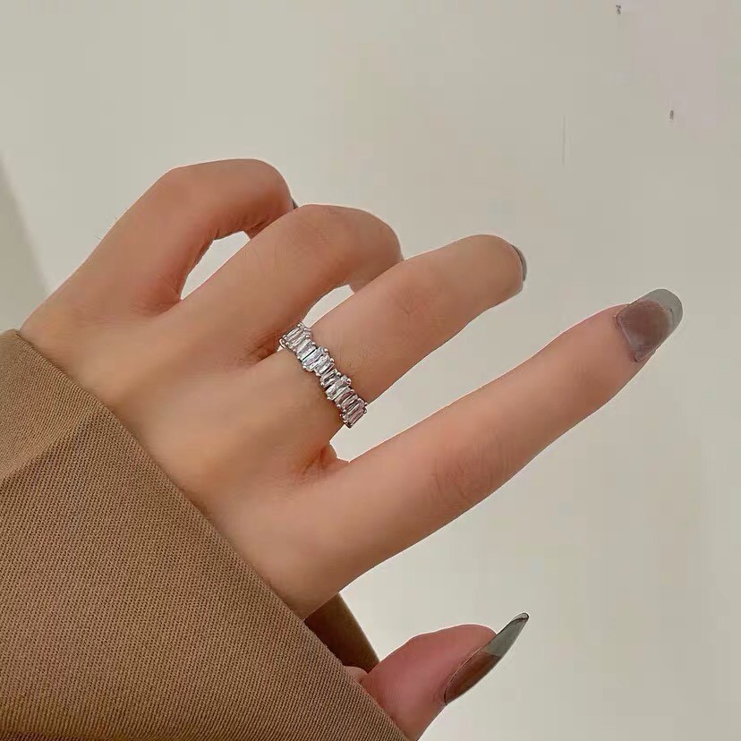 Nhẫn Bạc Nữ S925 Đính Đá Cá Tính Jabi N062113 - MonLilas Jewelry