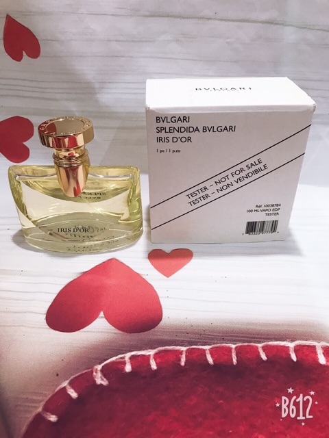 Nước hoa nữ Tester Bvlgari Splendida Iris D’or 100ml