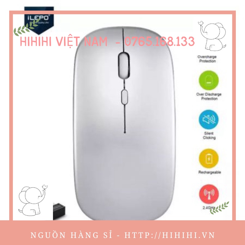 MOUSE KO DÂY APPLE PIN SẠC ( KHÔNG ĐÈN LED ). LOẠI 1