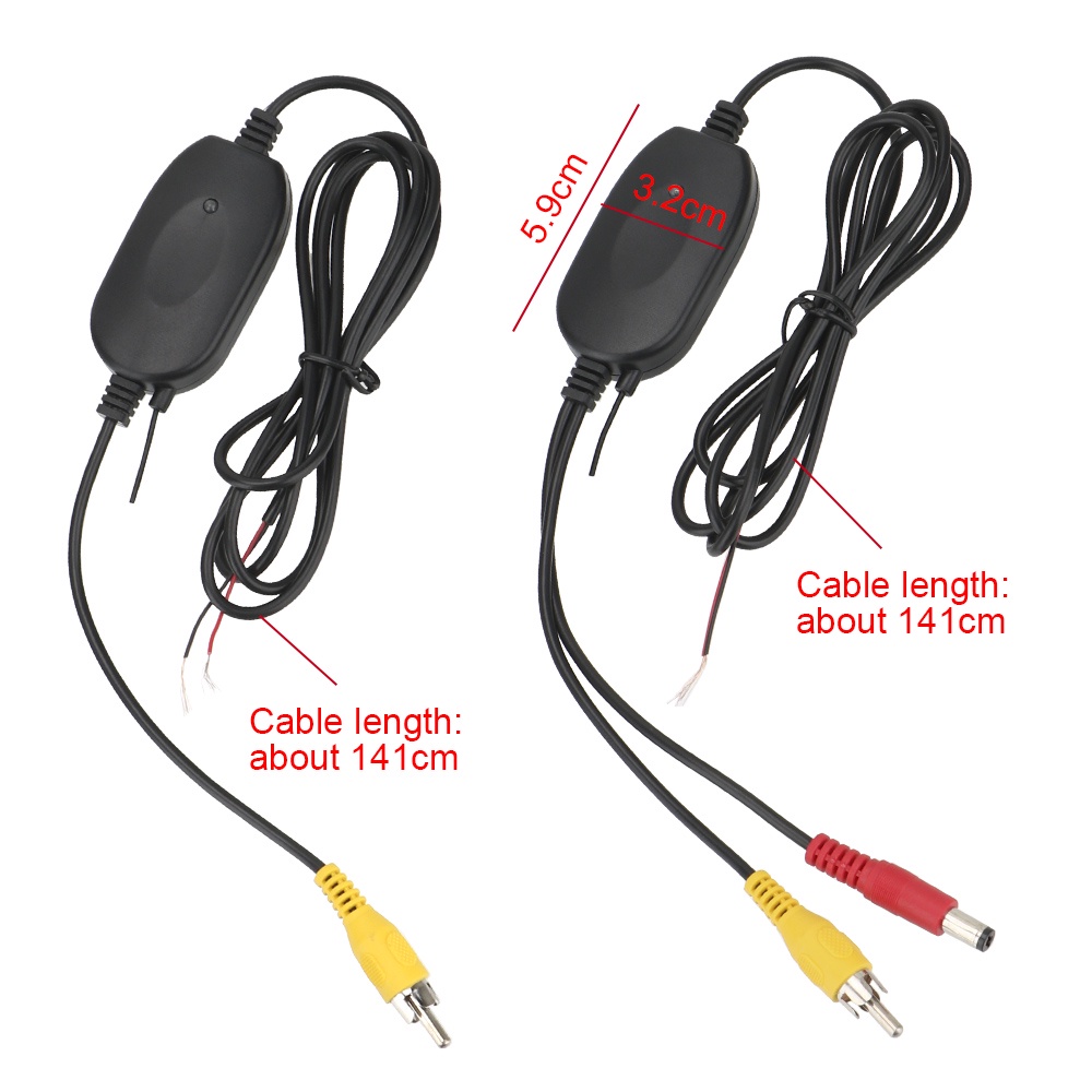 Hệ thống điều khiển và bộ thu video màn hình DVD 2.4G dự phòng cho camera quan sát phía sau không dây | BigBuy360 - bigbuy360.vn