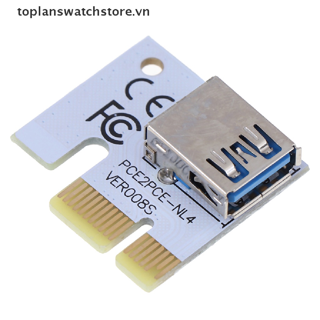 Cáp Mở Rộng PCI-E 1X Sang 16X Cổng USB 3.0