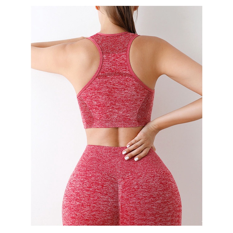Áo bra tập Gym Yoga Aerobic vải dầy dặn, mặc tôn dáng nâng ngực, co giãn thoải mái, thấm hút mồ hôi A15