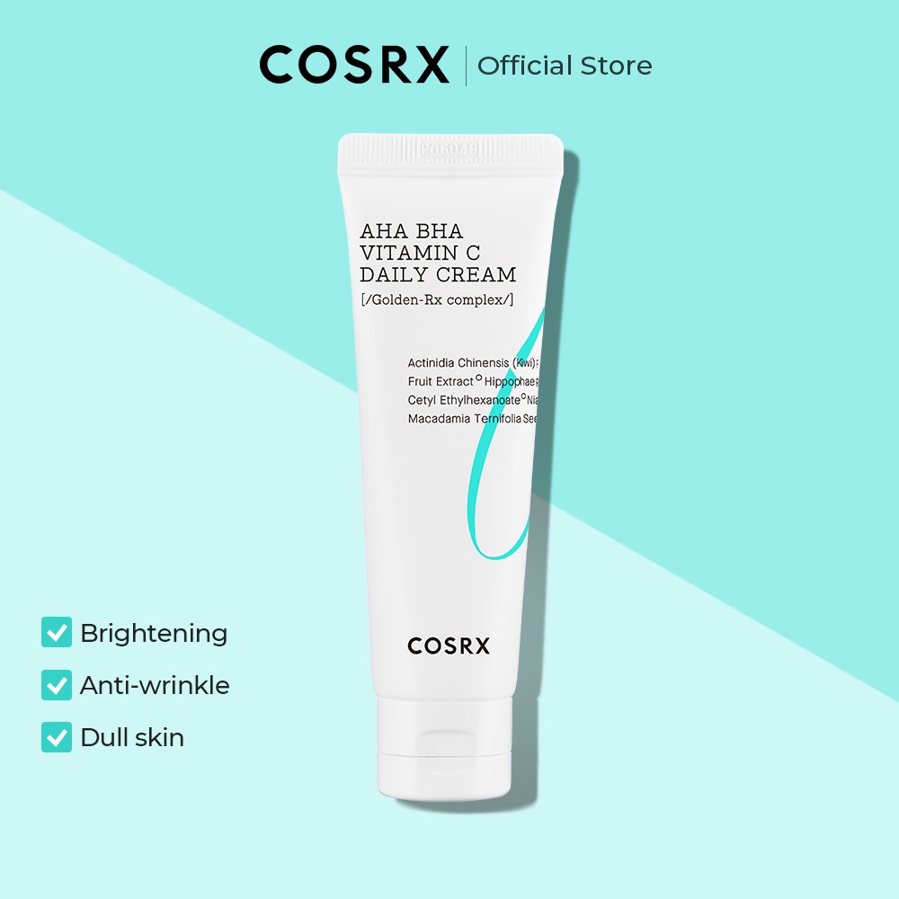 Kem dưỡng da COSRX AHA/BHA Vitamin C dưỡng trắng dùng hàng ngày 50ml