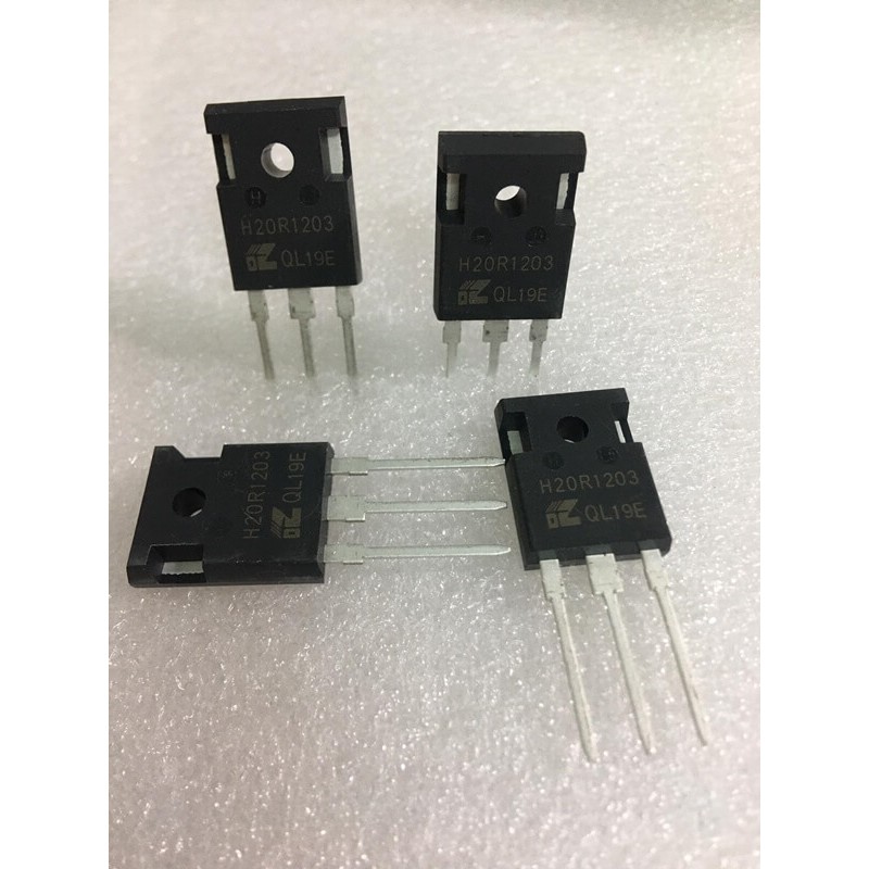 IGBT Bếp từ H20R1203 20A 1200V mới, chính hãng.