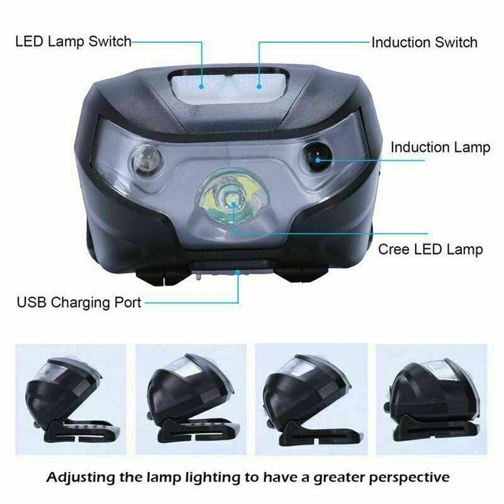 Đèn Pin Đội Đầu Siêu Sáng Dùng Cắm Trại / Câu Cá Tiện Dụng