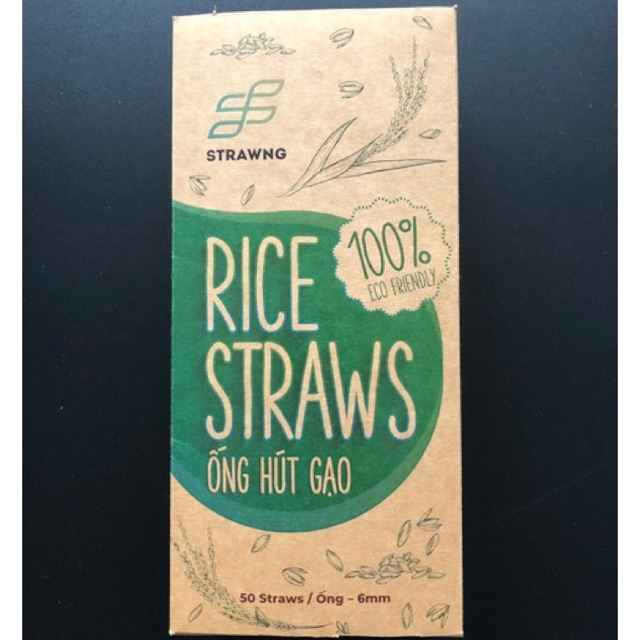 ỐNG HÚT GẠO RICE STRAWS TIÊU CHUẨN XUẤT KHẨU 100% ECO DRIENDLY | BigBuy360 - bigbuy360.vn