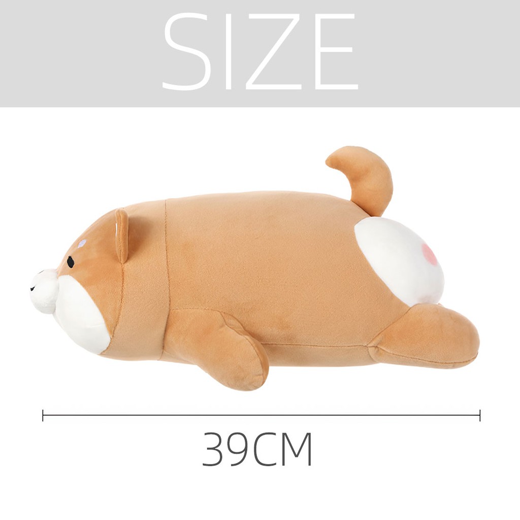 [Mã LIFECPMALL giảm 12% đơn 250K] Chó Shiba nhồi bông Miniso (Nâu) - Hàng chính hãng