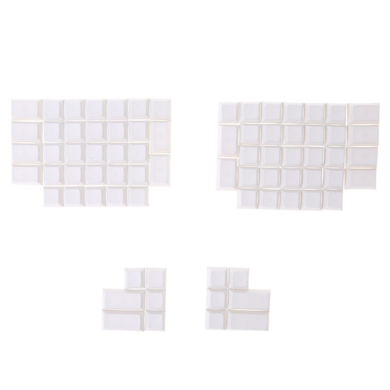 btsg Pbt Keycaps DSA Blank Keycaps for Ergodox Mechanical Gaming Keyboard DSA Profile