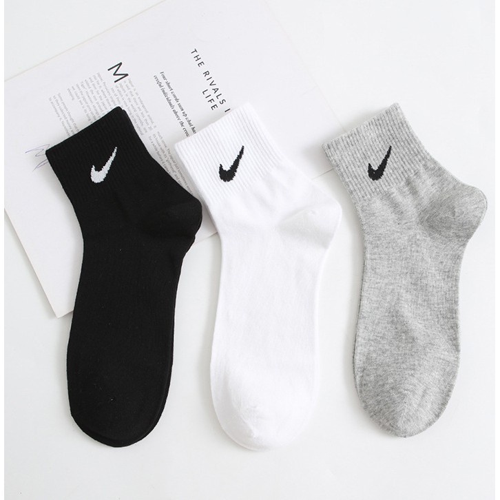 1 Cặp Vớ Thể Thao Unisex Bằng Cotton In Mã Code/Bóng Rổ/Bóng Rổ/Đá Banh/Tennis Đơn Giản Cho Unisex