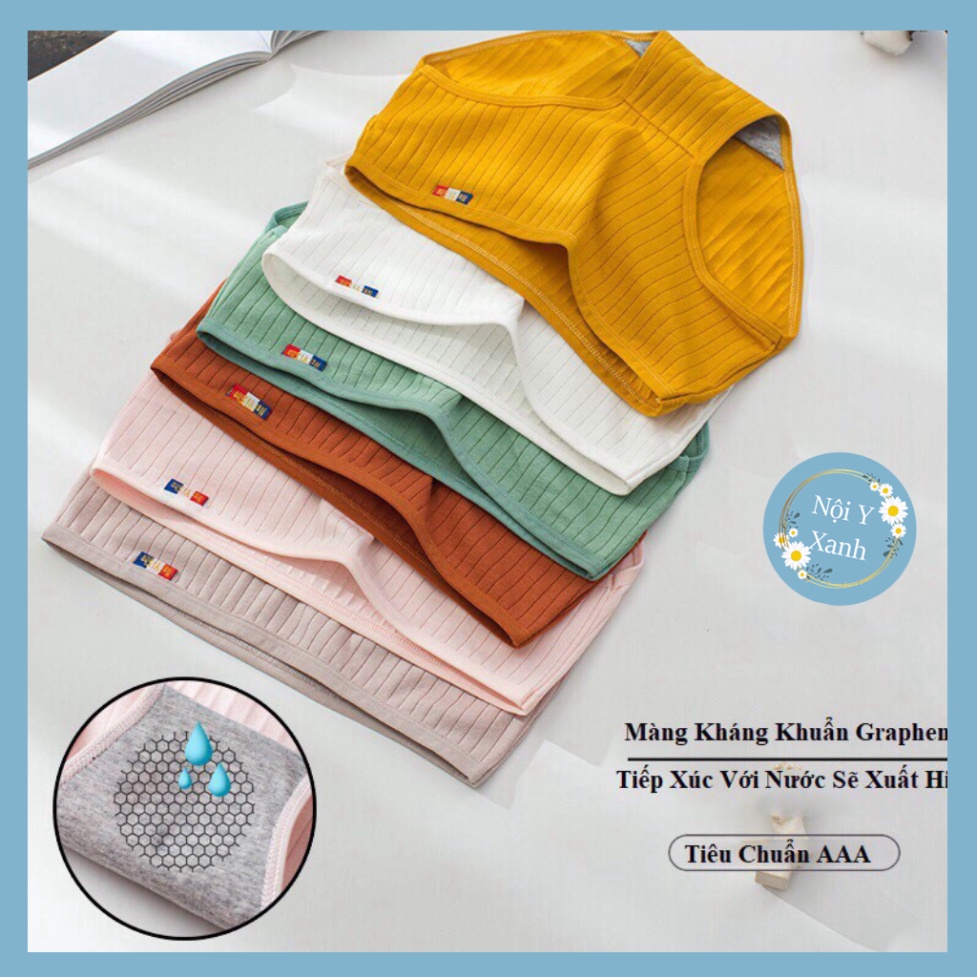 Quần Lót Cotton Pháp Sợi Tre Màng Kháng Khuẩn 225 nội y xanh giá rẻ, chất đẹp