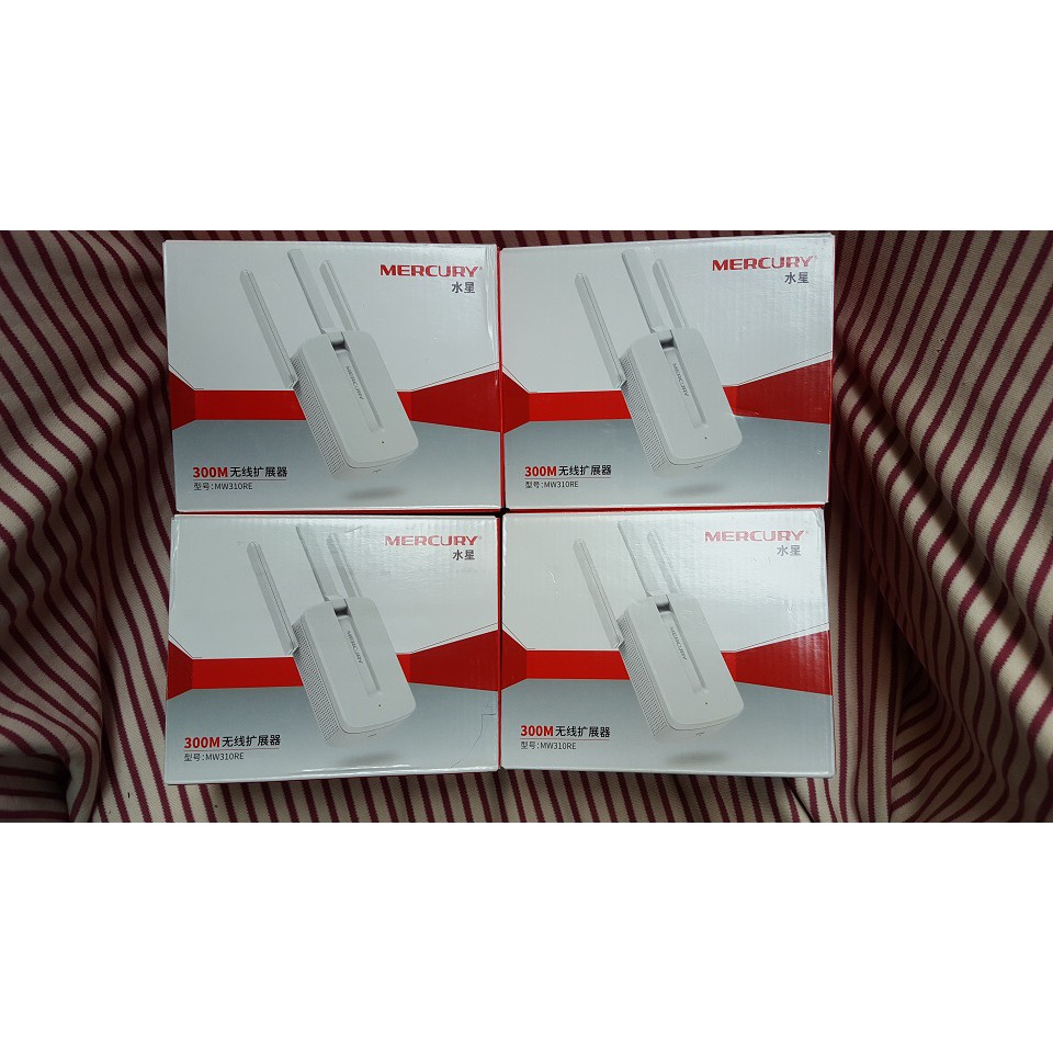 Bộ kích sóng wifi 3 râu chính hãng Mercury MW310RE 300Mbps | Mở rộng ko gian bắt sóng wifi xa hơn, rộng hơn | BigBuy360 - bigbuy360.vn