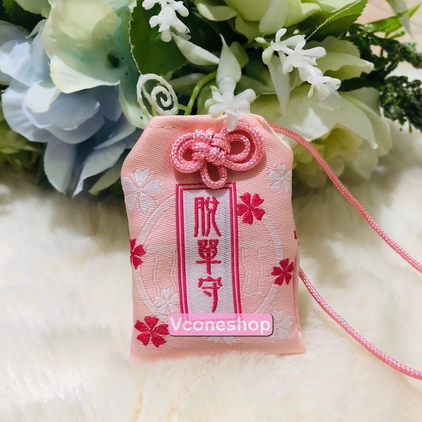 Túi Phước cầu ước xanh Omamori Bọc Vỏ Silicon quà tặng xinh xắn nhiều ý nghĩa