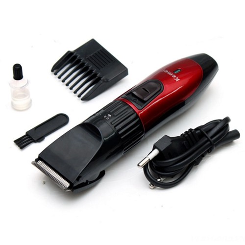 Tông đơ cắt tóc chuyên nghiệp Kemei KM-730 ( Đỏ )