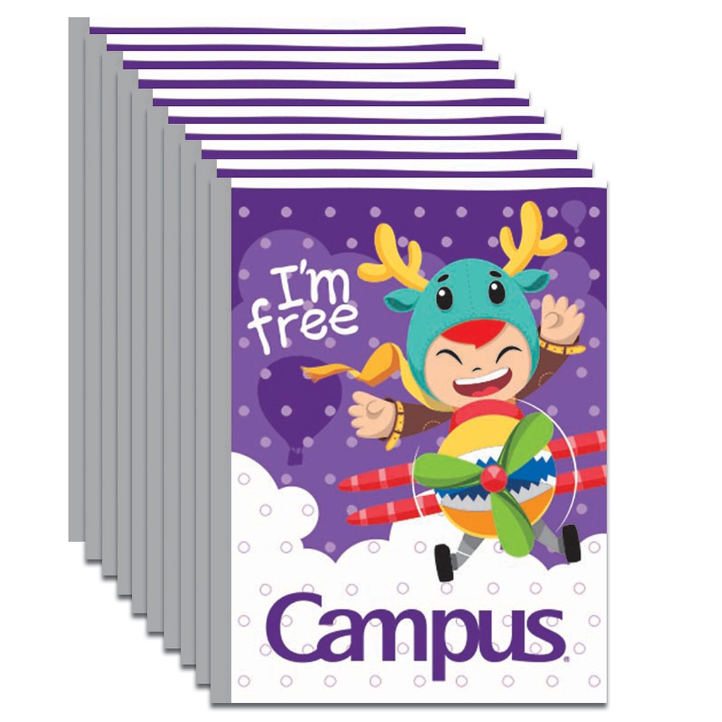 Tập Campus 4 Ô Ly Ngang - Khổ A5 Cosplay 2  - Bloc 10 cuốn