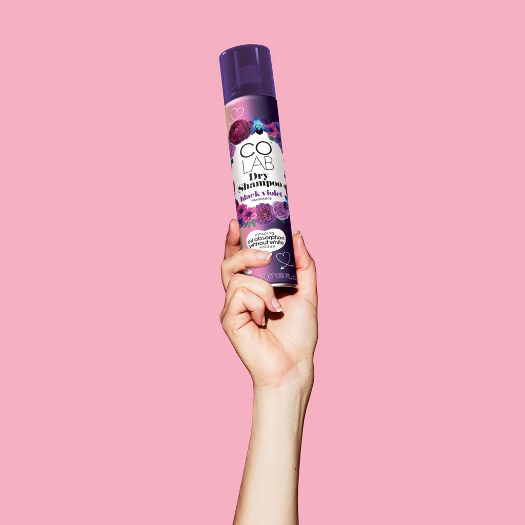 Dầu gội khô COLAB chai 200ml hương Black Violet