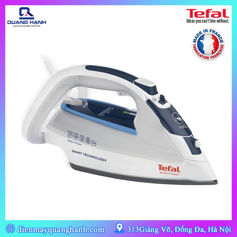 Bàn ủi hơi nước Tefal FV4970 FV4970E0 [Made in France] Bảo hành 24 Tháng chính hãng