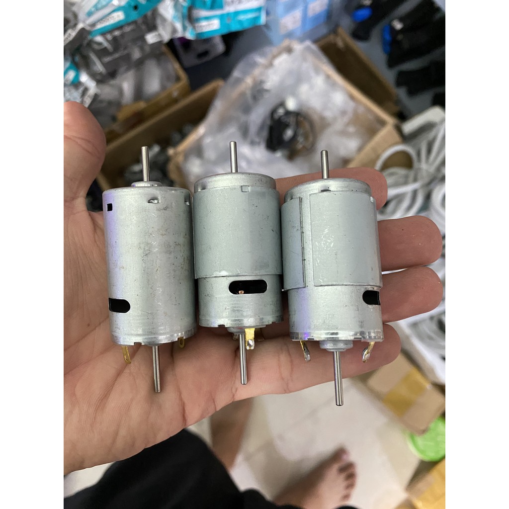 MOTER RS 385 12V , TRỤC D 2.3MM