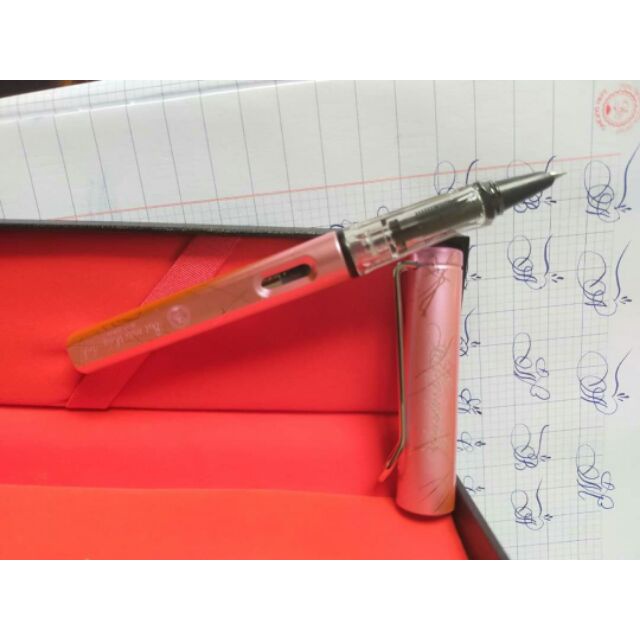 BÚT THẦY ÁNH SH050 - Bút ngòi kim tinh lá tre tự tạo thanh đậm