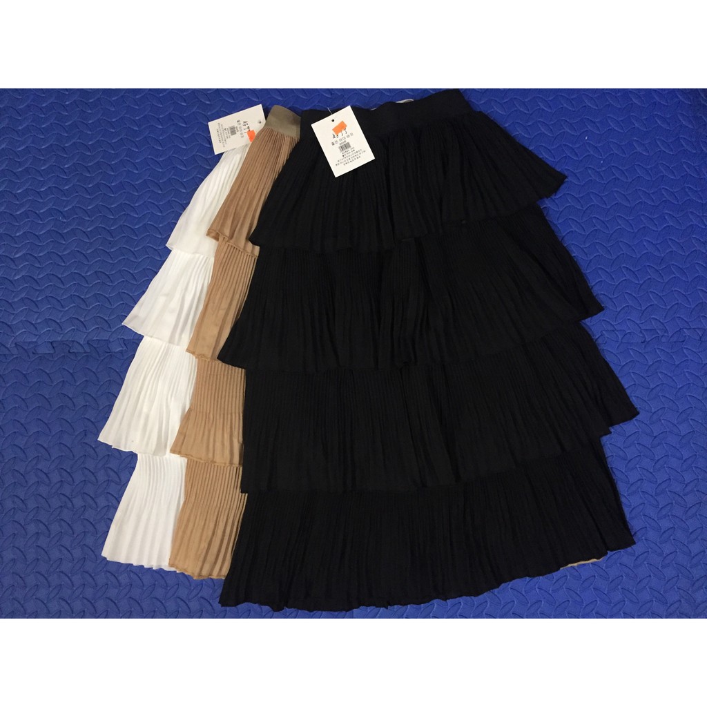 Chân váy 3 tầng-4 tầng vải nhún cao cấp- thời trang nữ | BigBuy360 - bigbuy360.vn