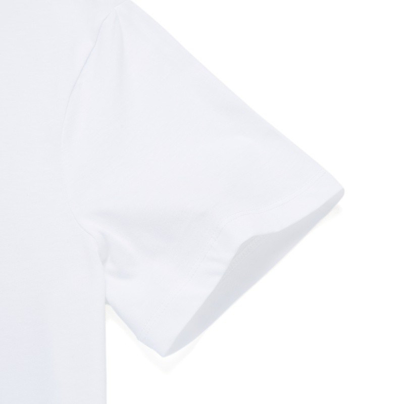 Levis men's summer new thick logo short-sleeved white T-shirt 16694-0002