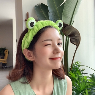 Băng Đô Co Giãn Hình Ếch Vui Nhộn Cho Nữ