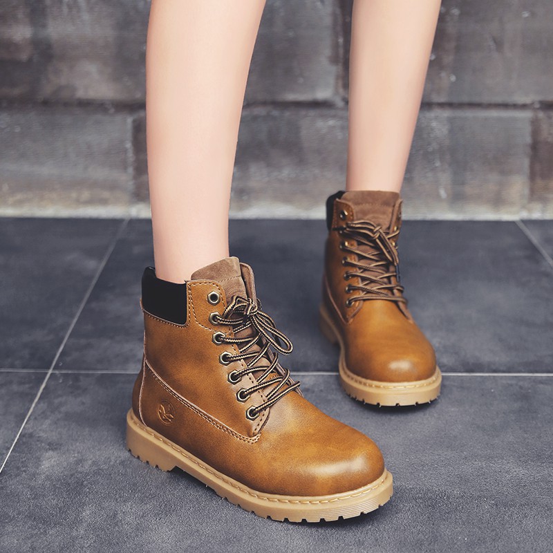 Giày Boots Martin Cổ Cao Thời Trang Thu Đông Cho Nữ | BigBuy360 - bigbuy360.vn