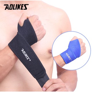 BĂNG CUỐN BẢO VỆ CỔ TAY THỂ DỤC, THỂ THAO AOLIKES ( 2 CHIẾC )