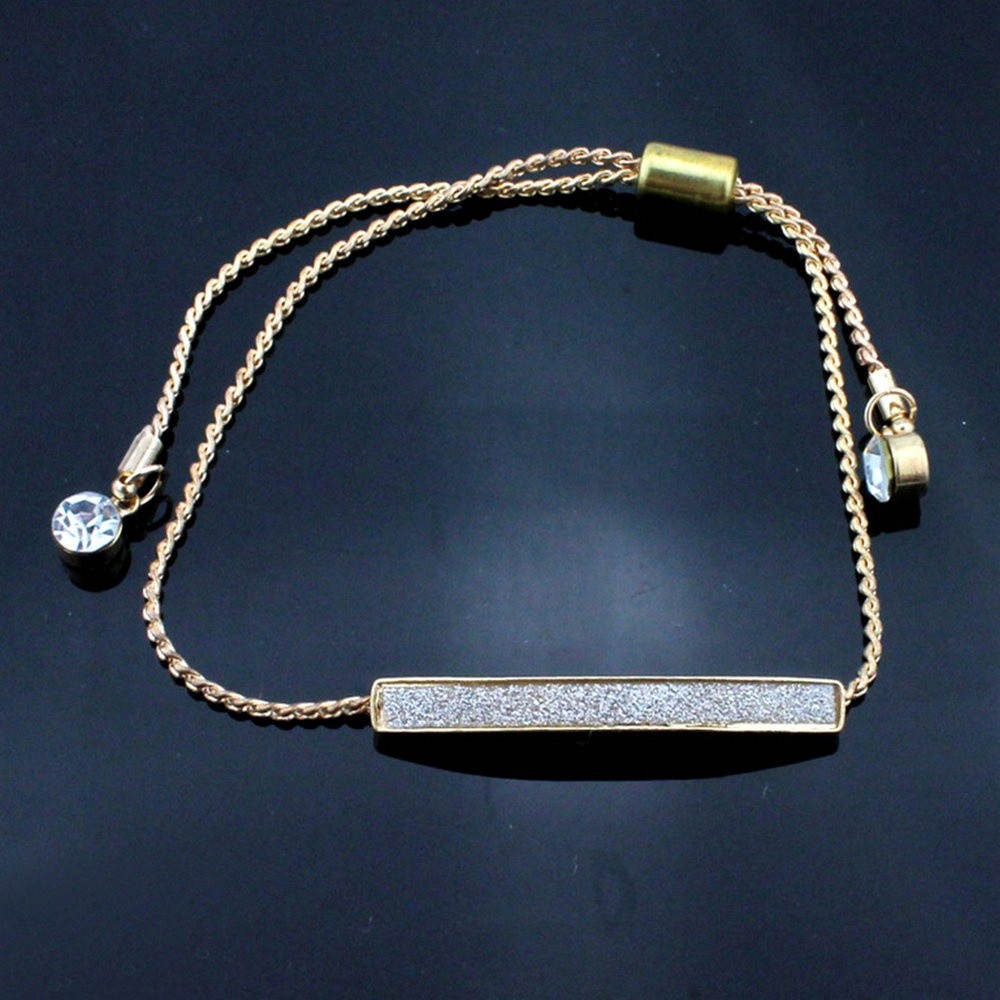 Vòng tay hợp kim đính đá thời trang cho nữ