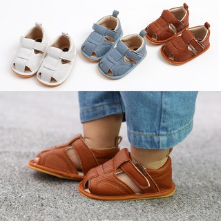 [Hàng cao cấp]Giày sandal tập đi cho bé đế cao su chống trơn trượt chất da mềm cực chất cho bé| Giày tập đi cho bé