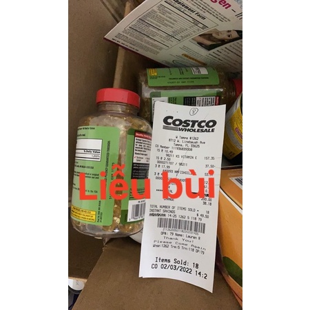 Vitamin E Kirkland 500v Mỹ