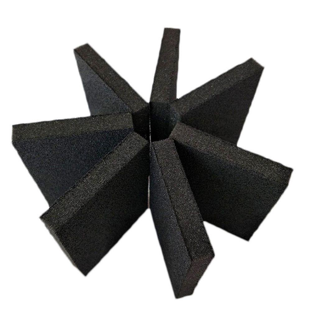 Set 5 Miếng Bọt Biển Cotton Màu Đen Tẩy Trang Tiện Dụng