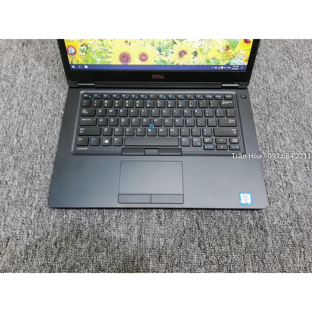 [Laptop hiệu năng cao] - Dell Latitude E5480 - Core i5 6440HQ, Ram 8GB, ổ SSD 256GB, Màn 14inch HD, có đèn bàn phím.