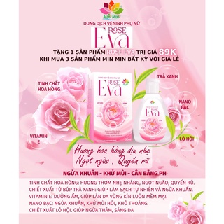 DUNG DỊCH VỆ SINH PHỤ NỮ ROSE EVA MIN MIN 50ML