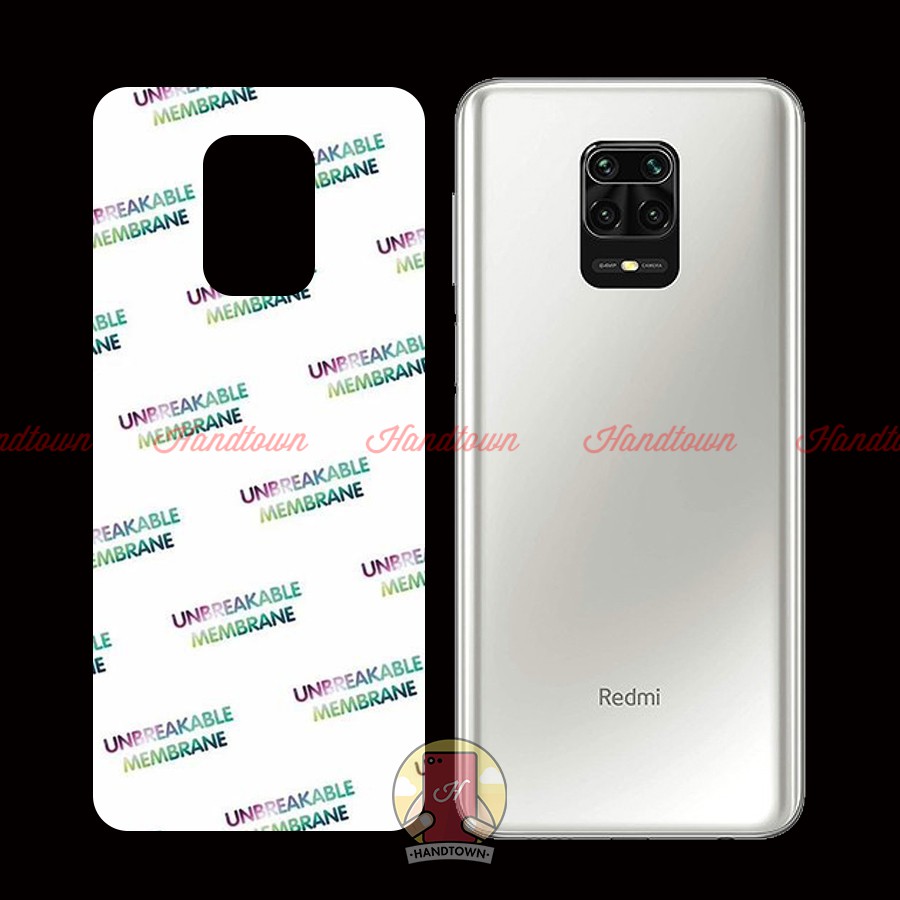 Dán Ppf Mặt Lưng Xiaomi Redmi Note 9S / Note 9 Pro / Note 9 Pro Max Hiệu Ứng Cầu Vồng Không Full Viền
