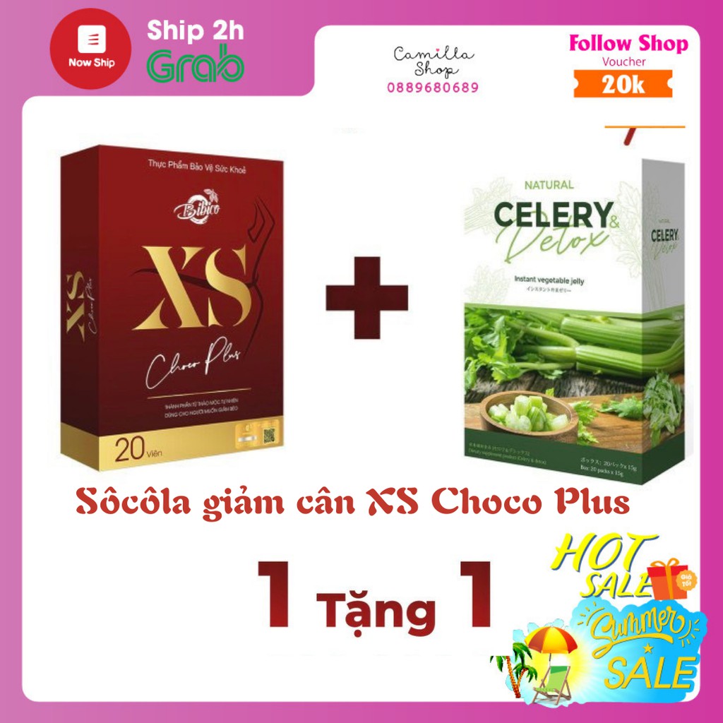 Kẹo socola gấu giảm cân chocolate XS Choco Plus
