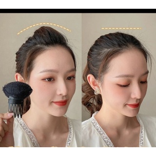 Kẹp độn phồng tóc mái hotgirl đính mút xốp - độn phồng tóc mái mút xốp