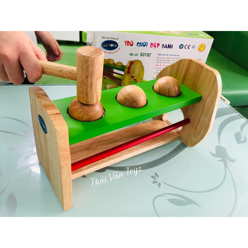 Bé Phát Triển Kỹ Năng Vận Động cùng Trò Chơi Đập Banh Gỗ Việt Nam - Bộ Đồ Chơi Độc Đáo và An Toàn