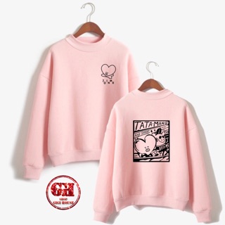 FREESHIP 50k - ÁO SWEATER BTS HỒNG SO CUTE