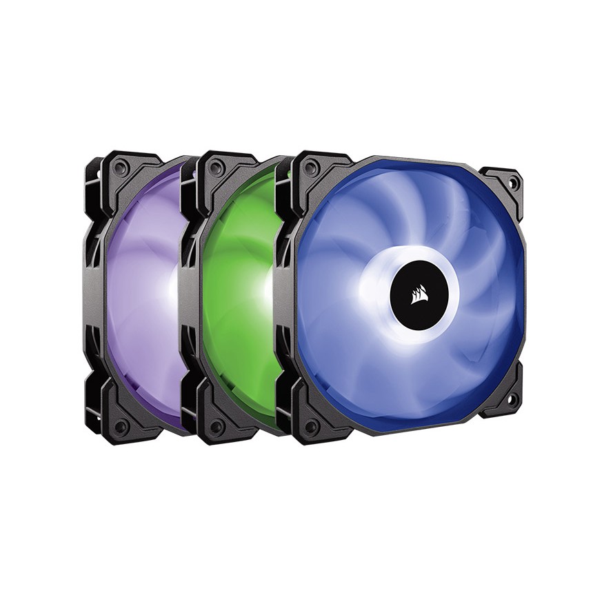 Quạt case Corsair SP120 RGB LED-Three Pack with Controller